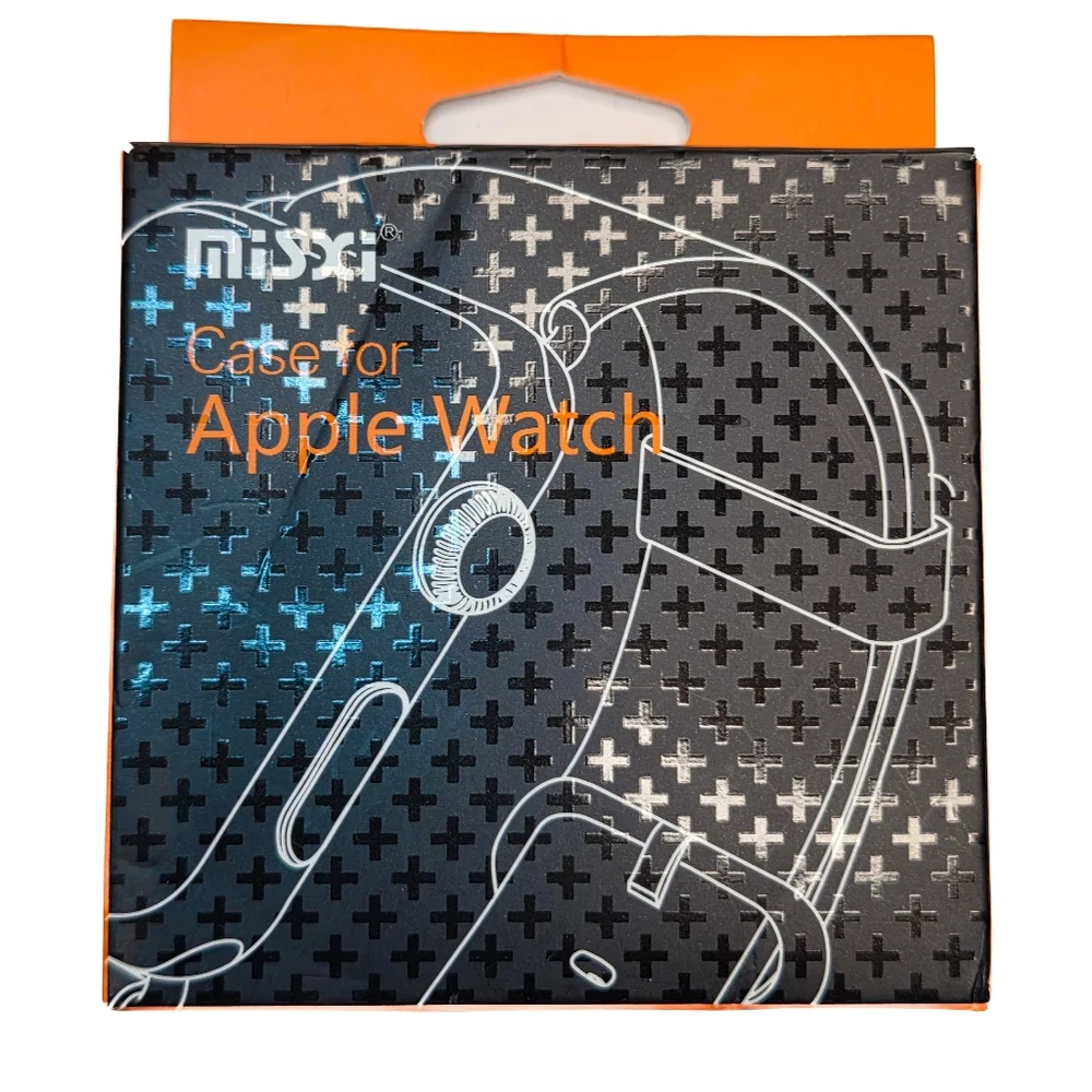 Apple Watch Screen Protectors 44mm Set Of 2 Waterproof Black Tempered Glass